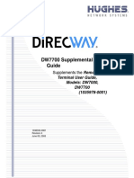 Manual Model Satelital Direcway DW7700