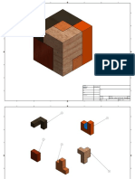 Puzzle Cube Technical Drawings