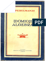 J. Perelmanas Įdomioji Algebra, 1952