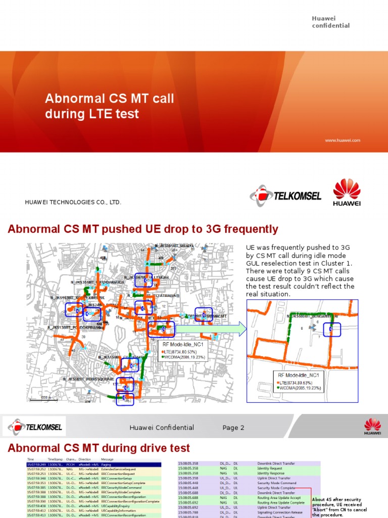 CS MT Call During LTE Test | PDF | Computing | Telecommunications