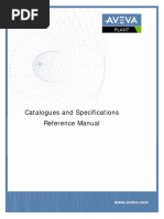 Catalogues and Specifications Reference Manual