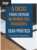 Guia Prático 5 Dicas Para Entrar No Mundo Da Tradução