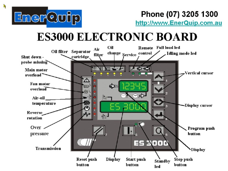 Es3000 Compressor Controller Manual