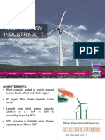 WIND ENERGY Scenario in INDIA - 2017-2018