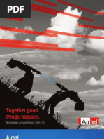Download Bharti Airtel Annual Report 2009 10 by narin_1991 SN36452325 doc pdf