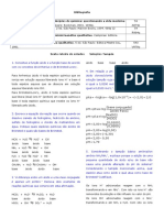 2008 - 6 Roteiro de Estudos de Analitica I - Gabarito