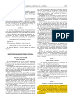 DL 457/99 Que Regula o Uso de Arma de Fogo Por Parte de Agentes Policiais