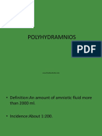 Polyhydramnios