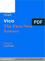 Gianbattista Vico, Leon Pompa Vico The First New Science