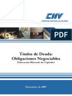 Obligaciones Negociables PDF