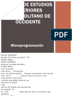 Microprogamacion