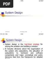 System Design: 11/15/2017 Amandeep S. Patti 1