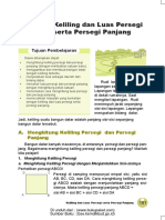 Bab 8 Keliling Dan Luas Persegi Serta Persegi Panjang