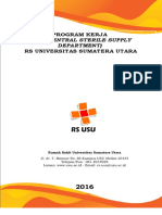 Program Kerja CSSD (Central Sterile Supply Rs Universitas Sumatera Utara
