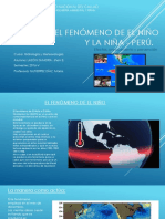 El Fenómero de El Niño y La Niña