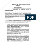 Res 062 17 Reglamento de Los Derechos y Obligaciones