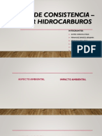 Matriz de Consistencia - Sector Hidrocarburos