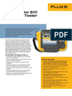 Use The Fluke 810 Vibration Tester To: Features and Benefits