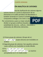 Analisis Quimico - Cuarta y Quinta Semana