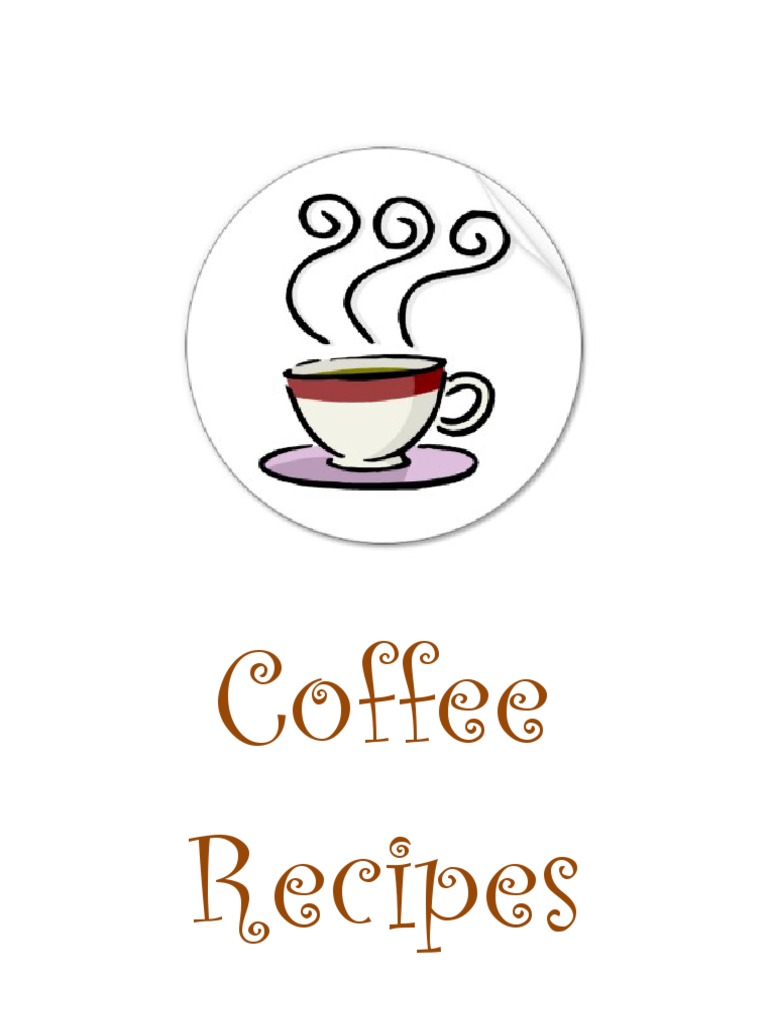 Coffee Recipes PDF Chocolate Coffee
