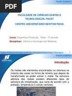 Trabalho Metais (Produção)