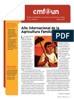 Cmf@Un Newsletter - Vol. 2 Issue 1 - March2014 - Spanish