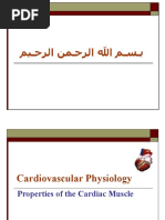 Properties of Cardiac Muscle