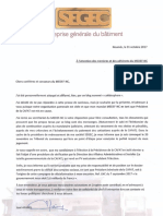 Lettre de José APARISI Aux Membres Du MEDEF-NC