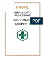 Profil Pegawai - PKM BKR (2017)