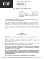 Lei Ordinária 1507 2014 de Primavera Do Leste MT