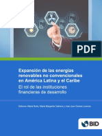 Expansion de Las Energias Renovables No Convencionales en America Latina y El Caribe El Rol de Las Instituciones Financieras de Desarrollo