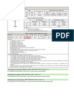 Verificações ELU W310X21