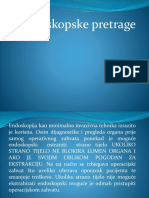 Endoskopske Pretrage