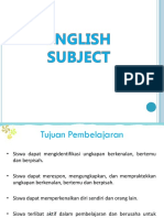 Materi 1 (Greeting & Introduction)