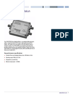 Phase-Matched Balun