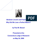 Abraham Lincoln and Freemasonry - Lincmasn PDF