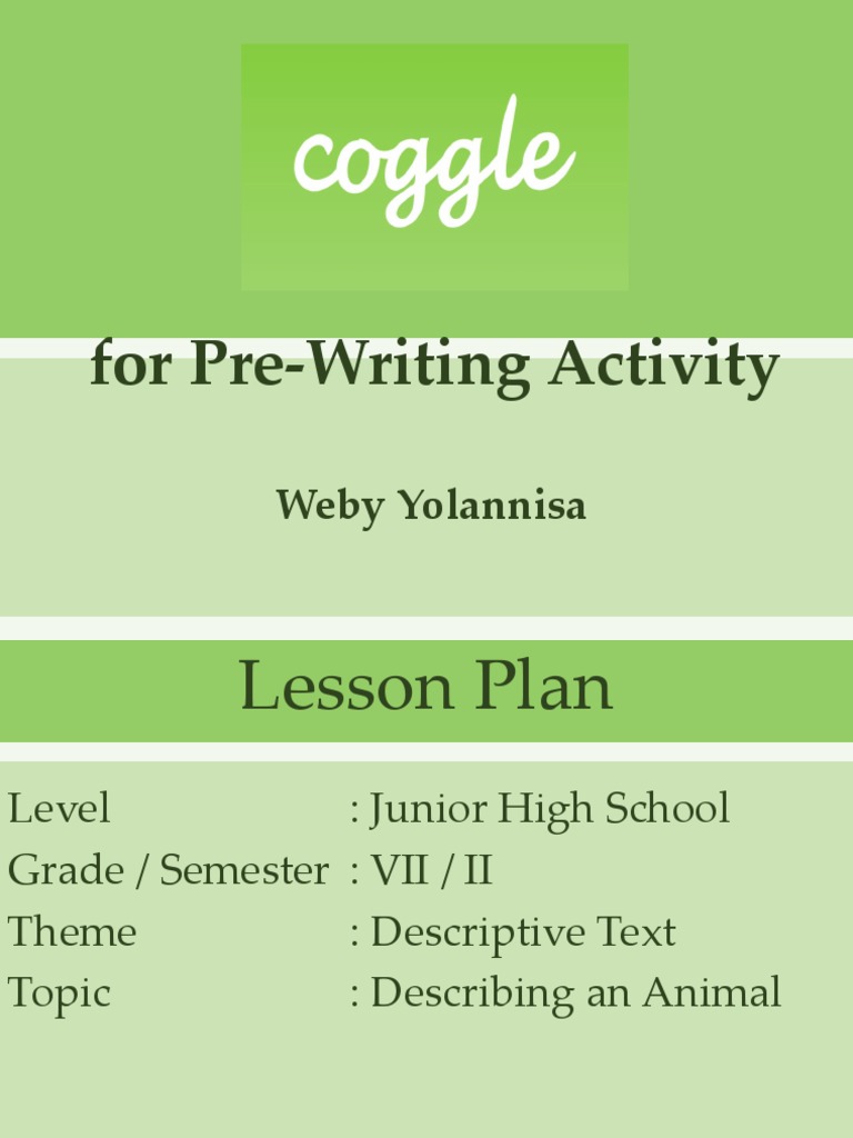 Teaching Writing Using Coggle | PDF