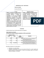 Apartes de La Ley 1607 de 2012 Con Analiis y Comentarios PDF