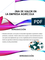 La Cadena de Valor en La Empresa Agrícola