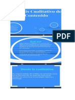 Analisis Cualitativo de Contenidoo