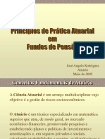 Conceitos fundamentais de atuária e gestão de fundos de pensão