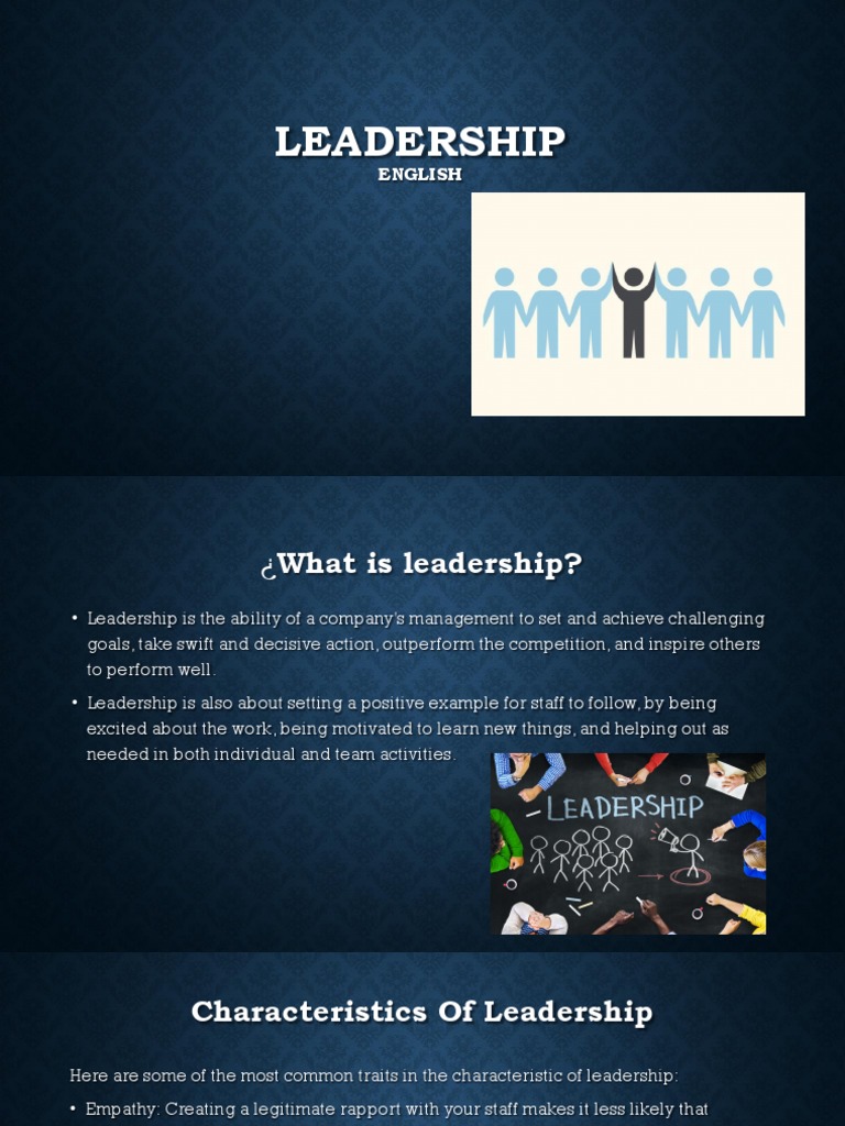Leadership PDF Leadership Sociological Theories