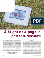 A Bright New Page in Portable Displays: Gregory P. Crawford