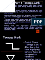 Plimsol Mark & Tonnage Mark (Merkah Kambangan)