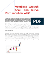 Pintar Membaca Growth Chart Anak Dan Kurva Pertumbuhan