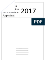 Employee Appraisal Form