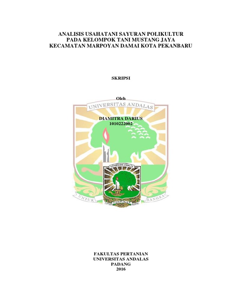 5. Tugas Akhir Ilmiah