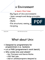 Unix Environment