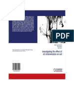 Investigating The Effect of Oil Contamination On Shear Strength and Sedimentation of Clay Soil