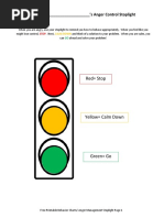 Anger Stoplight Filled in PDF